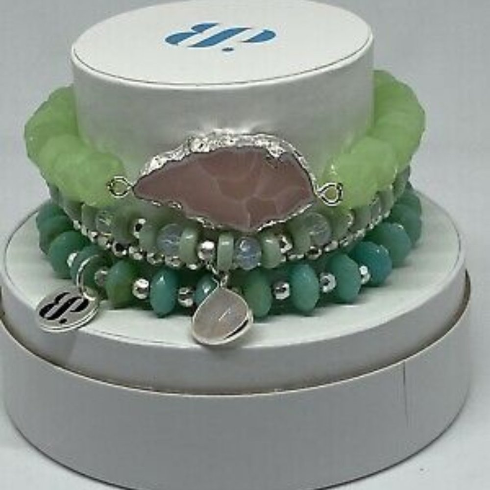 Bomb Party "Slide Into Summer” Summer Bracelet Stack